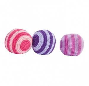 Hovedbilde Sebra,heklet ball, 3093