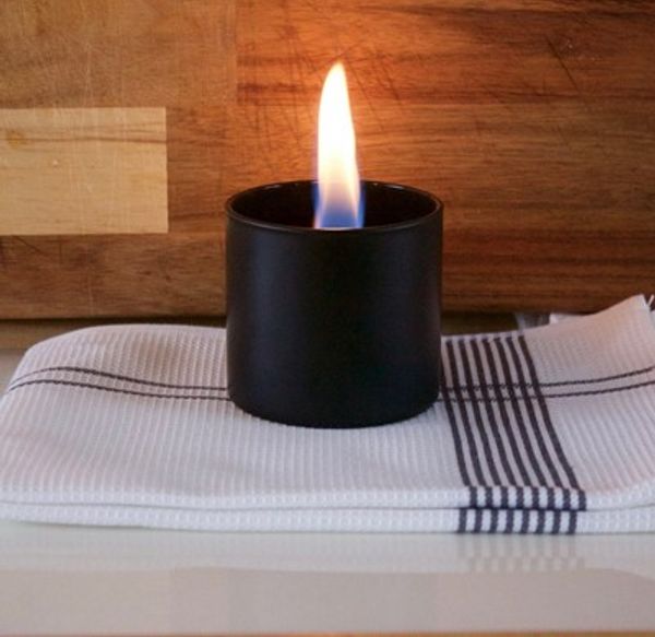 Tenderflame, 2 pk Lilly 8 svart