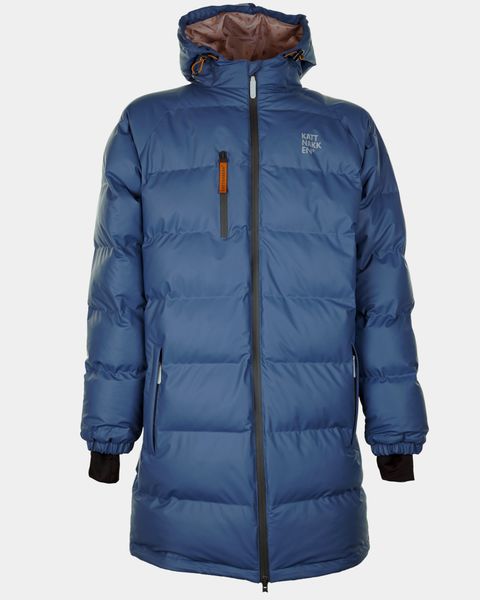 Kattnakken , Bobleregnjakke lang sludd voksen slåtterøy