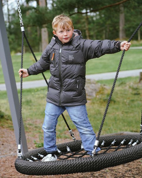 Kattnakken , Boblejakke sludd junior kattesvart